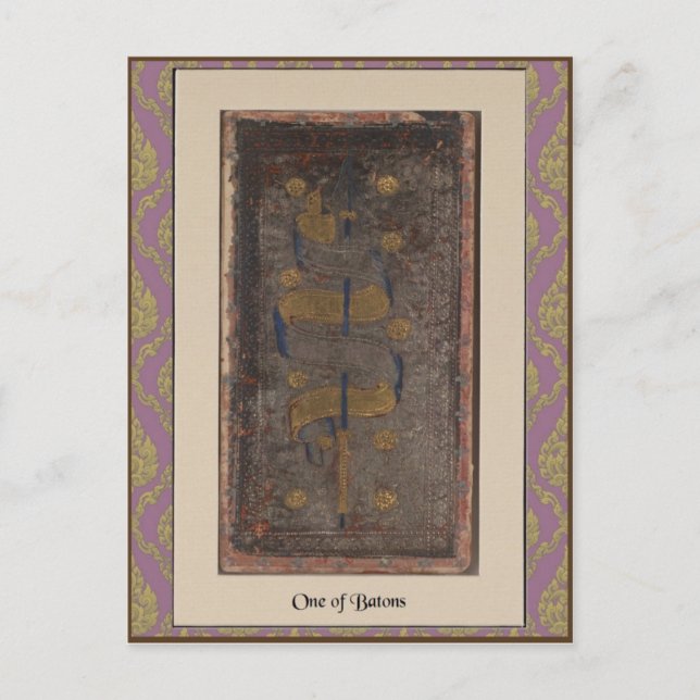 Visconti Tarot Deck Card 1 - circa 1428-1447 (Front)