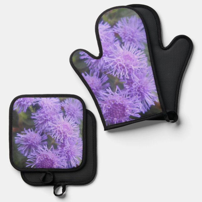 Viscountess Oven Mitt & Pot Holder Set (Front/Back)