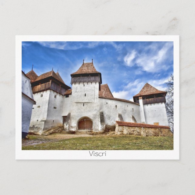 Viscri Fortified Church Postcard (Front)
