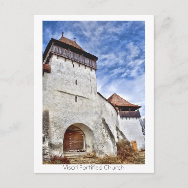 Viscri Fortified Church Postcard (Front)