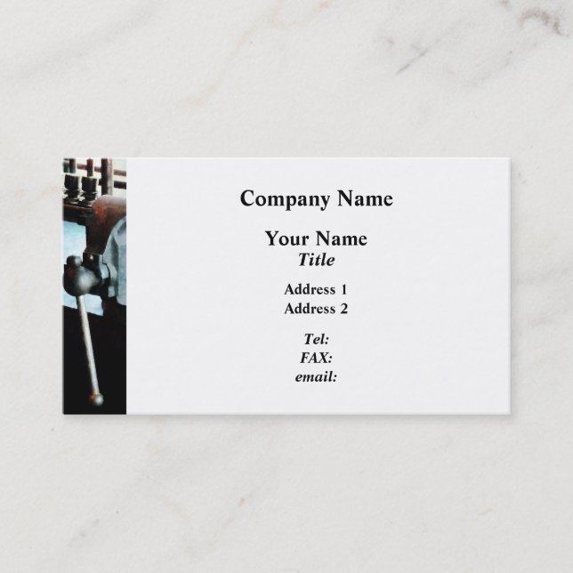 Vise Business Card (Front)