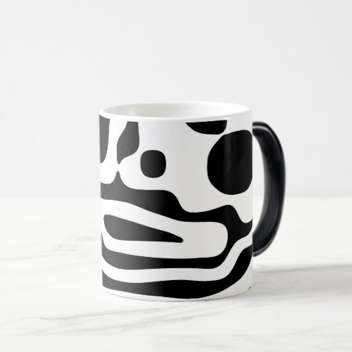 Vise Grip Abstract Black  White Magic Mug