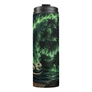vise haunted pirate ship thermal tumbler
