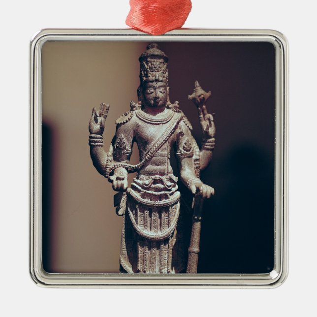 Vishnu Metal Ornament (Front)