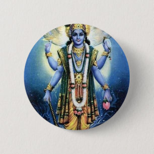Vishnu Pinback Button