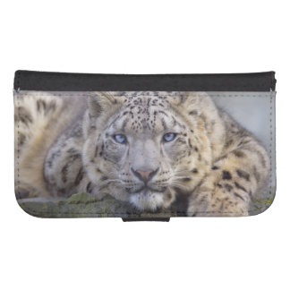Vishnu Snow Leopard Phone Wallet Case (all models)
