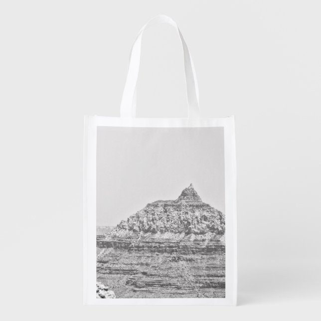 Vishnu Temple Grocery Bag (Front)