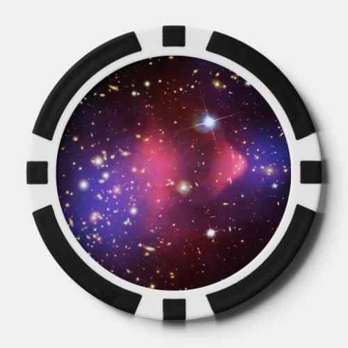 Visible_Light and X_Ray Composite Image of Galaxy Poker Chips