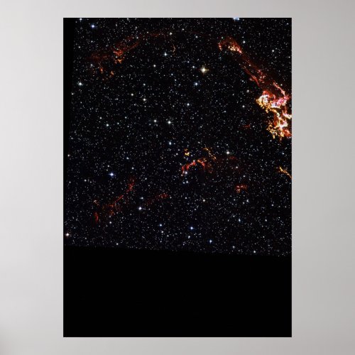 Visible Light Image of Keplers Supernova Remnant Poster