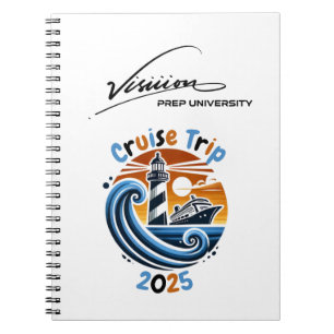 Visiiion Cruise Trip Merchandise Notebook