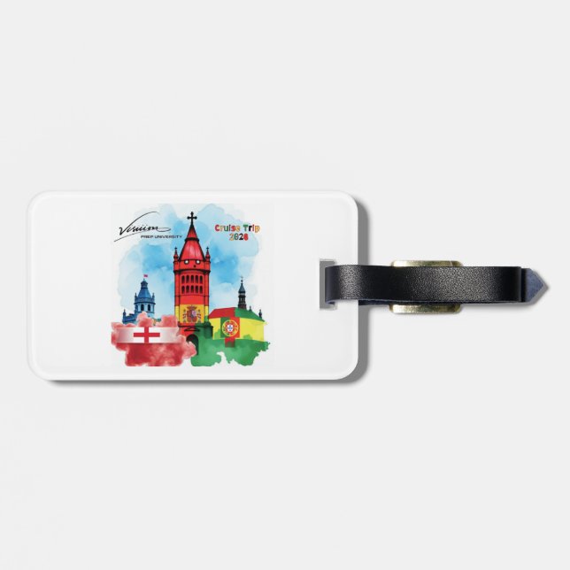 Visiiion Luggage Tag (Back Horizontal)