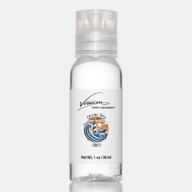 Visiiion Merch Hand Sanitizer (Front)