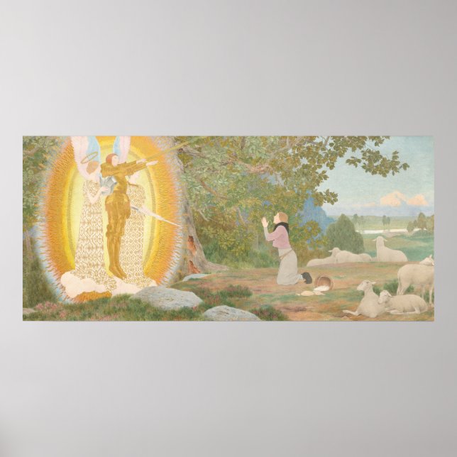 Vision and Inspiration - Boutet de Monvel Fine Art Poster (Front)