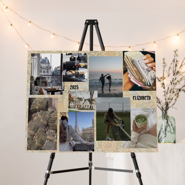 Vision Board Create Your Own Manifestation 2025 (In Situ (Stand))