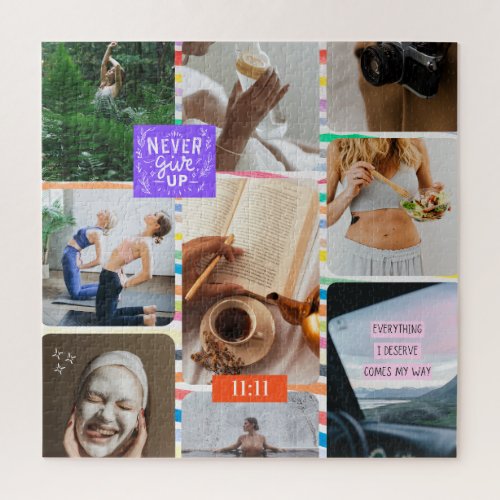 Vision Board Manifestation  Motivational 1111  Jigsaw Puzzle