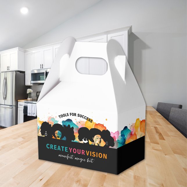 Vision Board Party Kit Favor Box (Vision Board Party Supply Kit)