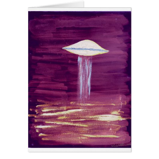 VISION-D8 painting purple Cards (Front)