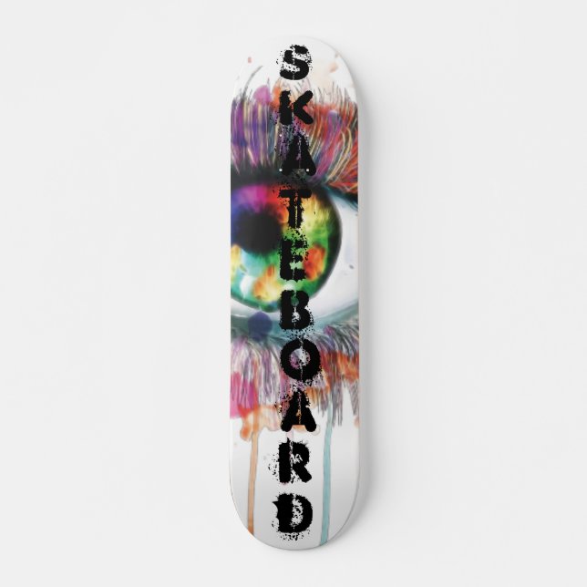 vision de couleur  skateboard (Front)
