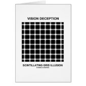 Vision Deception Scintillating Grid Illusion (Front)