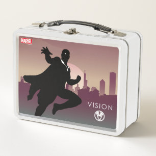 Vision Heroic Silhouette Metal Lunch Box
