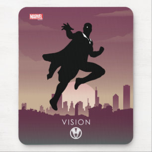 Vision Heroic Silhouette Mouse Pad