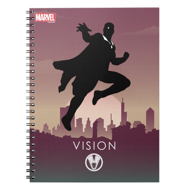 Vision Heroic Silhouette Notebook (Front)