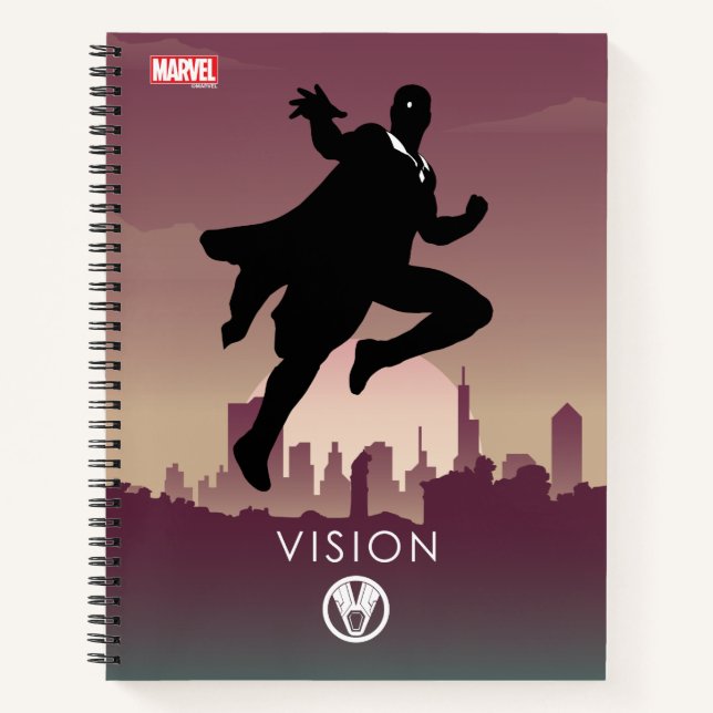 Vision Heroic Silhouette Notebook (Front)