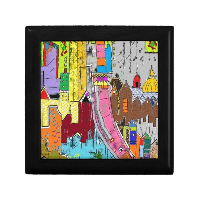 Vision Medellin Colombia Jewelry Box (Front)