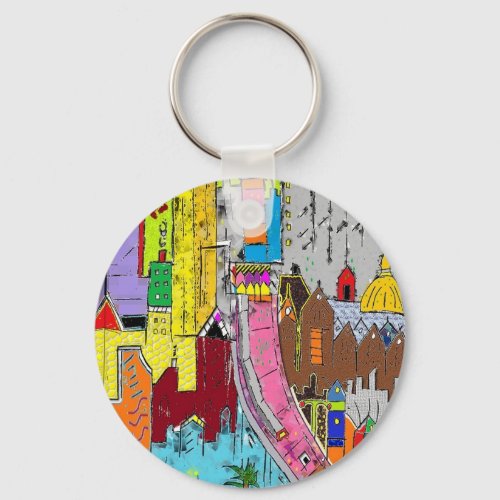 Vision Medellin Colombia Keychain