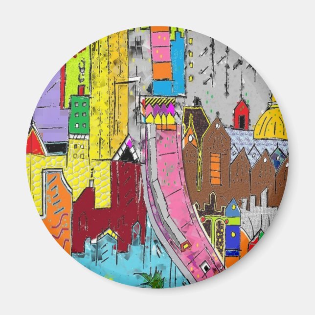 Vision Medellin Colombia Magnet (Front)