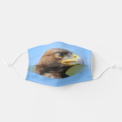 Vision of a Beautiful Young Golden Eagle Adult Cloth Face Mask