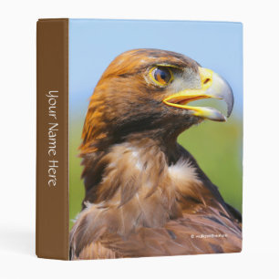 Vision of a Beautiful Young Golden Eagle Mini Binder