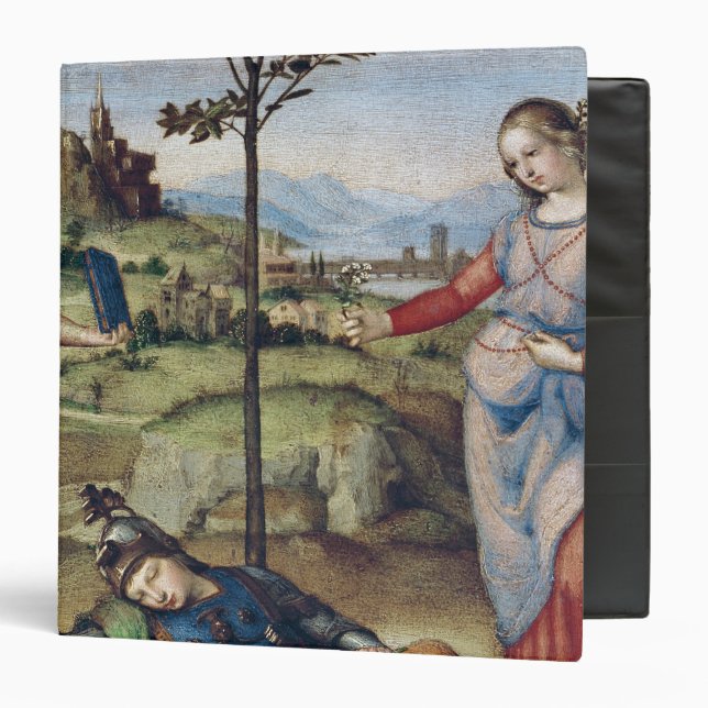Vision of a Knight, c.1504 3 Ring Binder (Front/Inside)