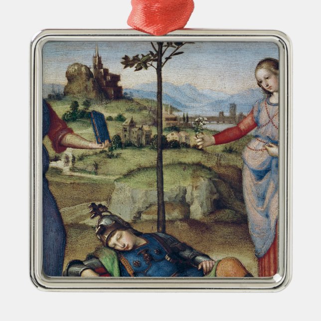 Vision of a Knight, c.1504 Metal Ornament (Front)