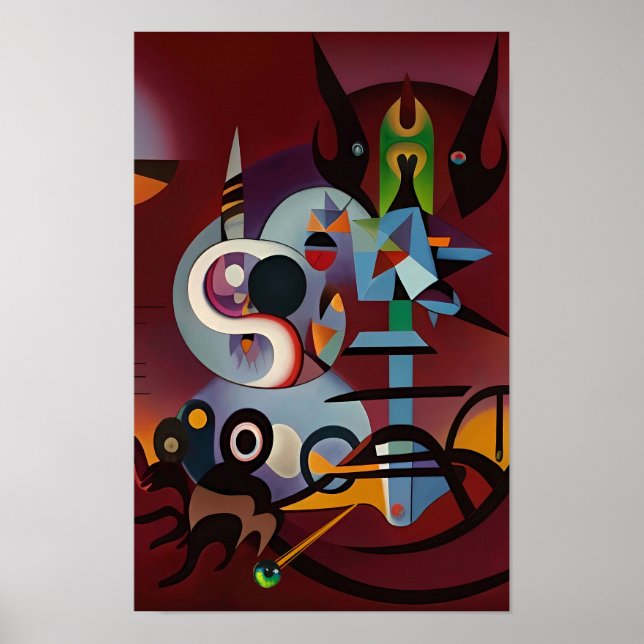 Vision of a Midnight Ritual - Ken Gage Art Poster (Front)