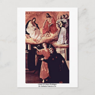 Vision Of Alonso Rodriguez Postcard