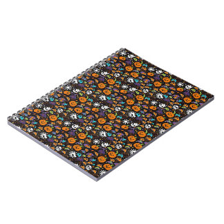 Vision of Halloween graphic Notebook