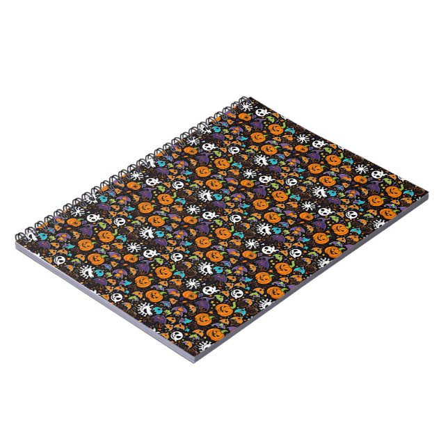 Vision of Halloween graphic Notebook (Left Side)