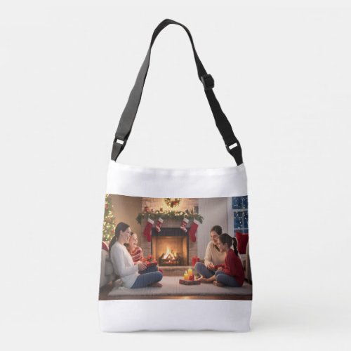 Vision of Joy The Tale of an Eye and a Happy Fam Crossbody Bag