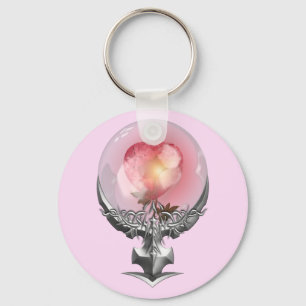 Vision Of Love For Her Key Chain