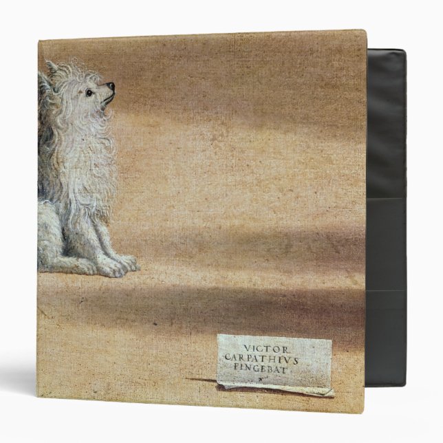 Vision of St. Augustine Binder (Front/Inside)