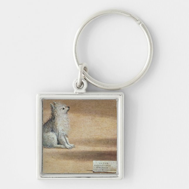 Vision of St. Augustine Keychain (Front)