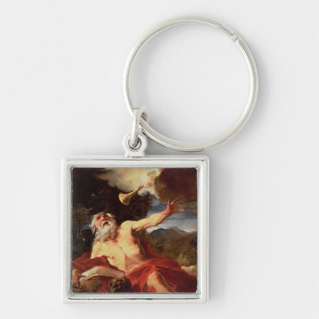 Vision of St. Jerome Keychain (Front)