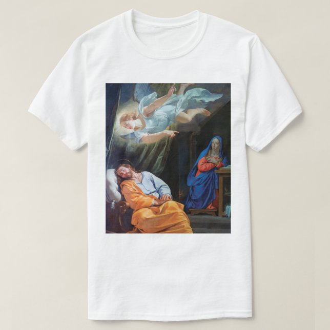 Vision of St. Joseph T-Shirt (Design Front)