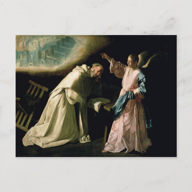 Vision of St. Peter Nolasco, 1629 Postcard (Front)