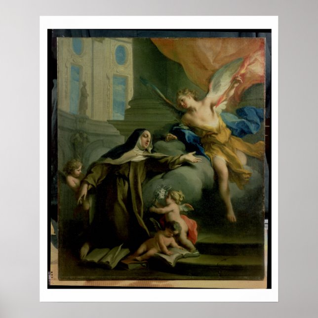 Vision of St. Teresa Poster (Front)