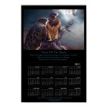 Vision Of The Hawk 2011 Art Calendar Poster