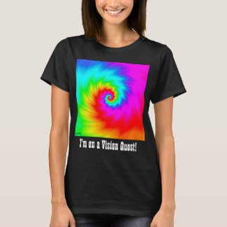 VISION QUEST Rainbow Spiral T-Shirt