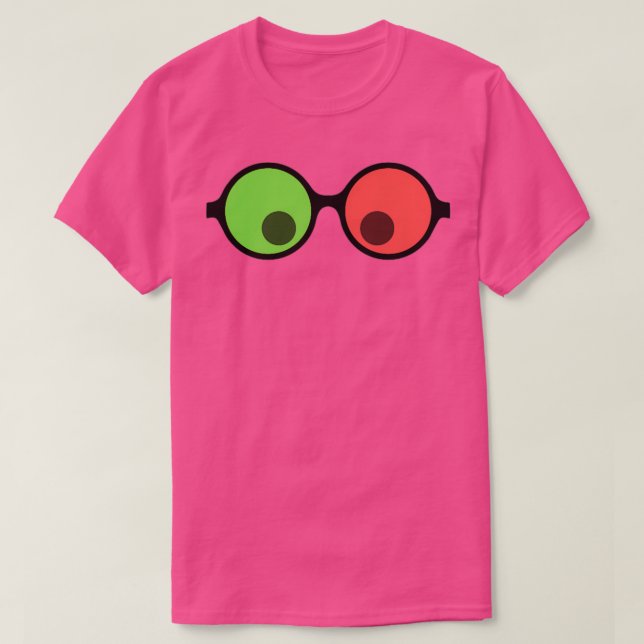 Vision Therapy Glasses for Strabismus 1 T-Shirt (Design Front)