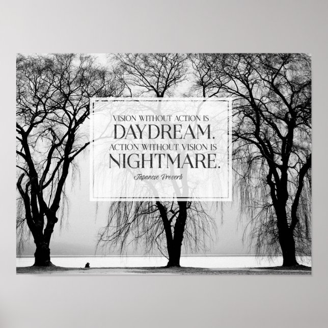 Vision Without Action Poster (Front)